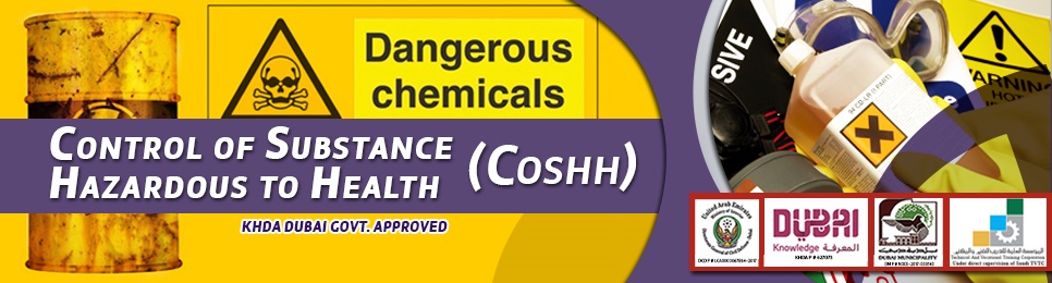 COSHH - Control of Substance Hazardous to Health